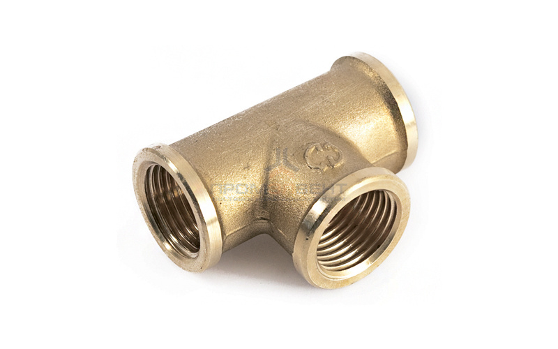 Тройник латунный резьбовой равнопроходный STOUT (ВР) - 3/4