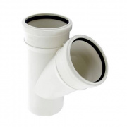 Тройник с отводом на 45° СИНИКОН Comfort Plus - 50 (для системы внутренней канализации)