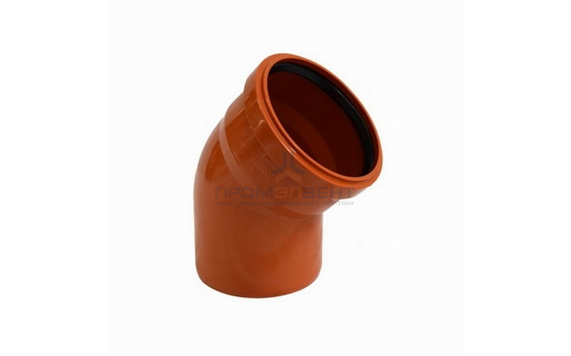 Отвод SINIKON НПВХ 250x15