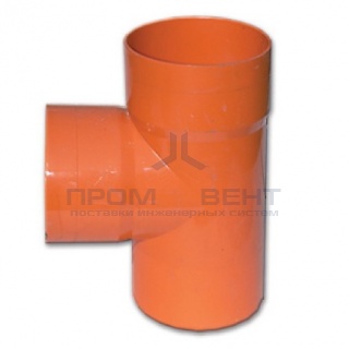 Тройник для двустенных труб,90°, полипропилен, д.200 мм DKC