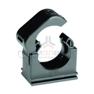 Держатель с крышкой DN 48 мм, полиамид, цвет чёрный DKC