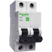 Автоматический выключатель Schneider Electric EASY 9 2П 63А С 4,5кА 230В (автомат)