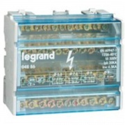 Модульный распределительный блок Legrand (4х11) 44 контакта 125A